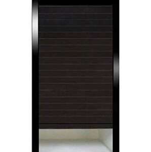 glass shutter black