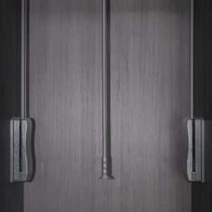 Wardrobe Lifter For Bedroom Hanger Pull Down Metal Product Width 830-1150mm/ Depth 140mm / Height 820mm - GRAY